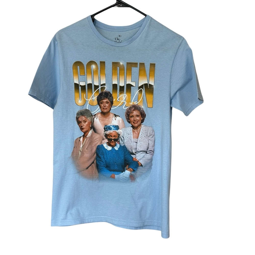 The Golden Girls Ripple Junction Blue Short Sleeve Graphic Tee adult Small